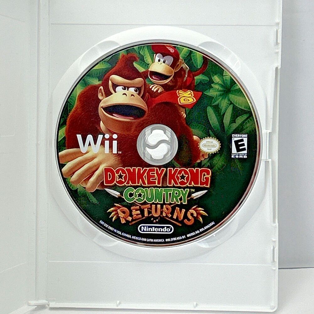 Nintendo Wii Donkey Kong Country Returns (Untested) *READ*